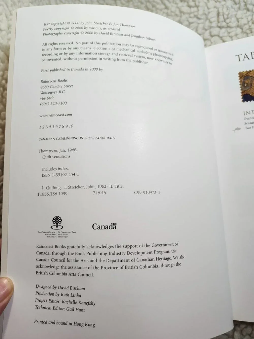Quilt Sensations John Streicker Jan Thompson Paperback 2000 ISBN 1-55192-254-1 - Picture 5 of 11